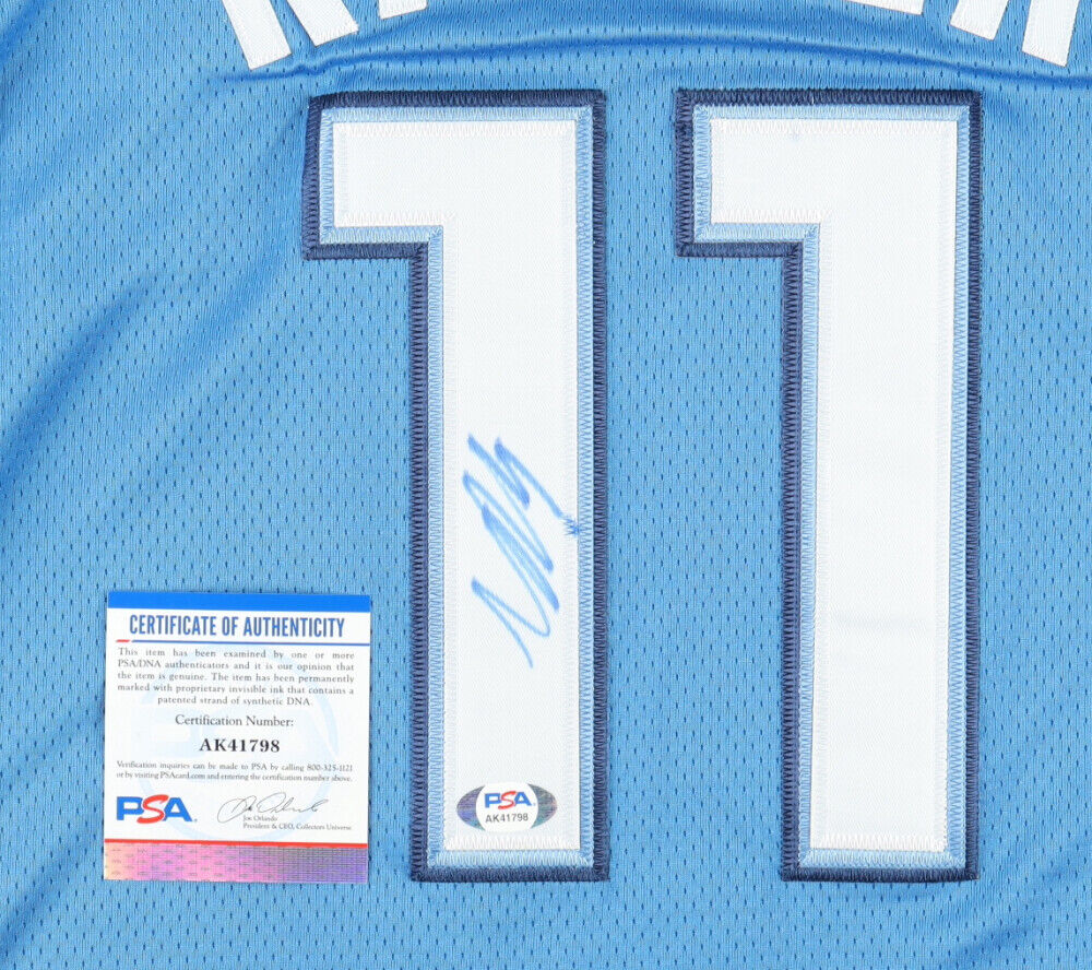 Enes Kanter Freedom Signed Oklahoma City Thunder Jersey (PSA COA) #3 Pick 2011