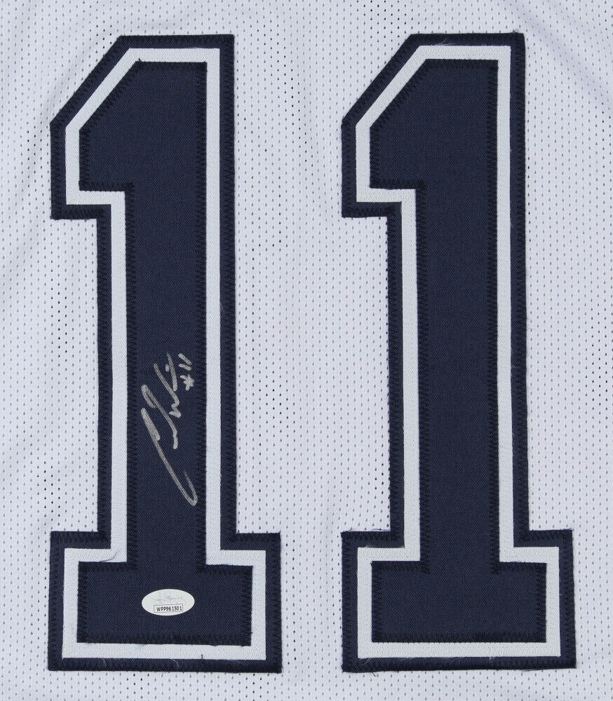 Cedrick Wilson Jr. Signed Cowboys Jersey (JSA COA) Dallas Draft Pick 2018 / W.R