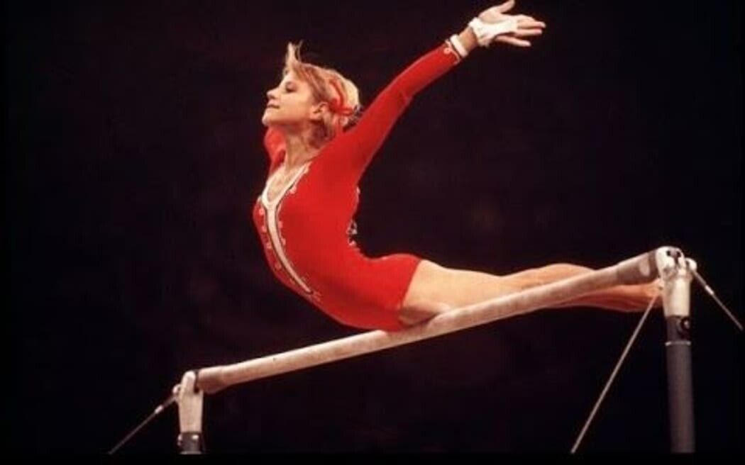 Olga Korbut Signed Red Danskin Leotard (JSA)
