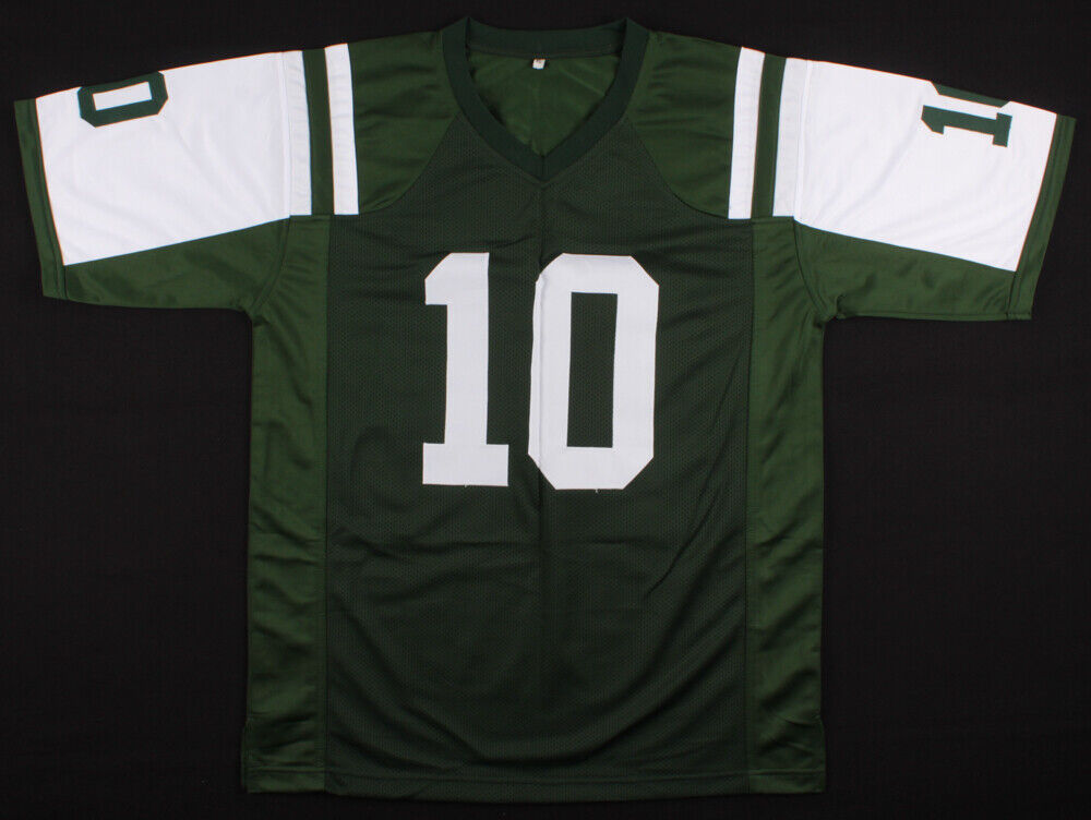 Chad Pennington Signed New York Jets Jersey (Beckett) NY Starting QB (2000-2007)