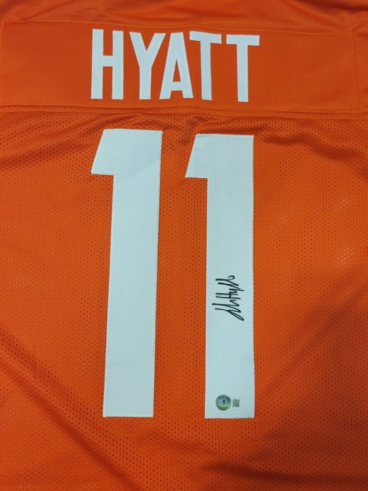 Jalin Hyatt Signed Tennessee Volunteers Jersey (Beckett) 2023 New York Giants WR