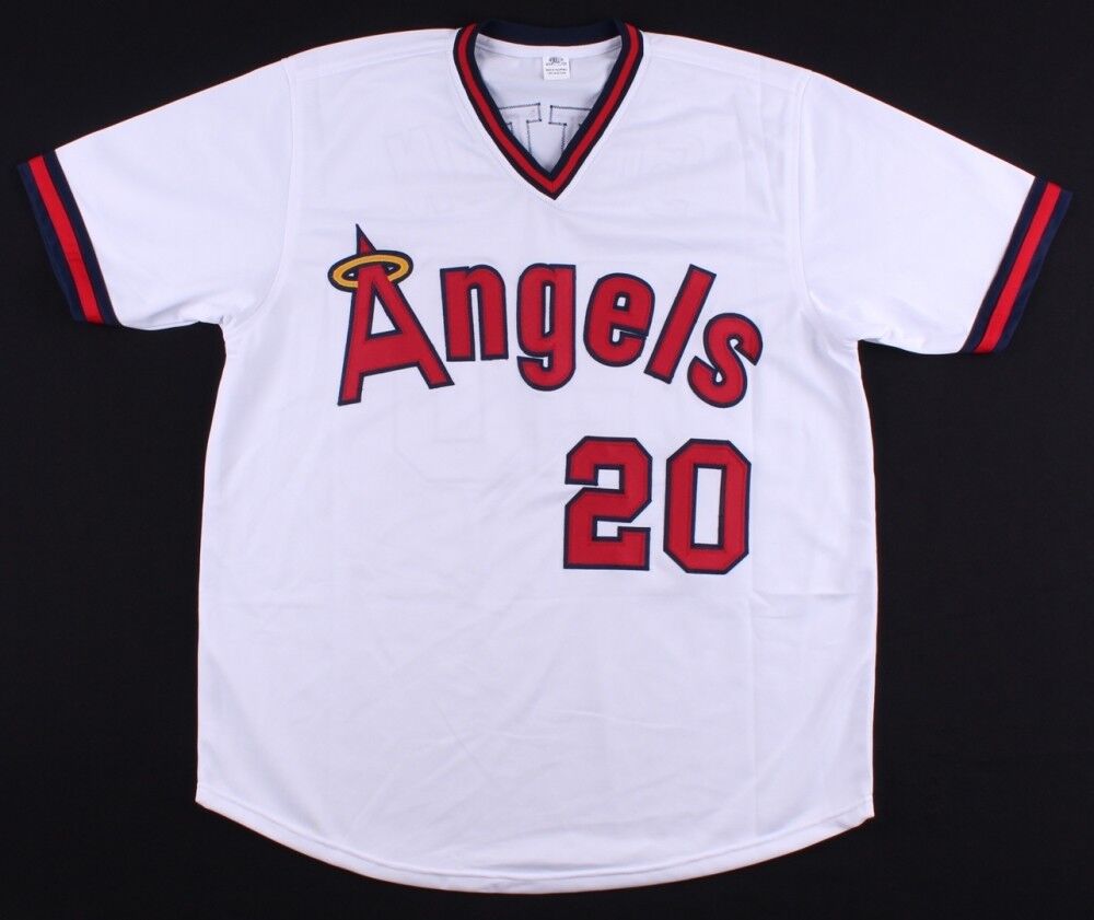 Don Sutton Signed Angels Jersey Inscribed HOF 98 (JSA COA) 4×All-Star Pitcher