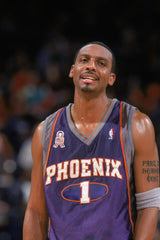 Penny Hardaway Signed Phoenix Suns Jersey (Beckett) 4xAll Star Shooting Guard