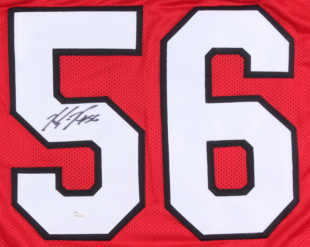 Karlos Dansby Signed Arizona Cardinal Jersey (JSA COA) 14-Year Veteran Linebackr