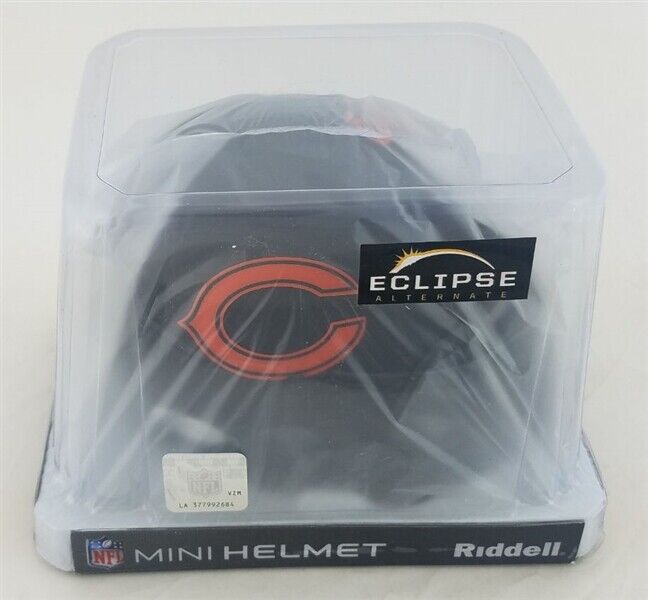 Charles Tillman Signed Chicago Bears Eclipse Alternate Mini Helmet (Beckett COA)