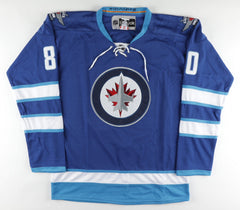 Nik Antropov Signed Winnpeg Jets Reebok NHL Style Jersey (JSA COA)
