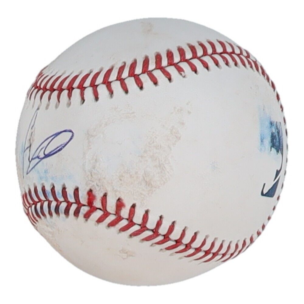 Alexander Canario Signed Spring Training Game Use Baseball (JSA COA) Chicago Cub