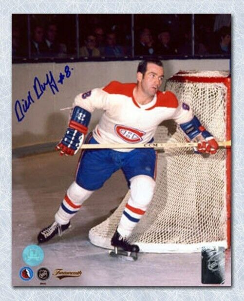 Dick Duff Signed Montreal Canadien Jersey Inscribed HOF 2006 & 572 Pts (JSA COA)