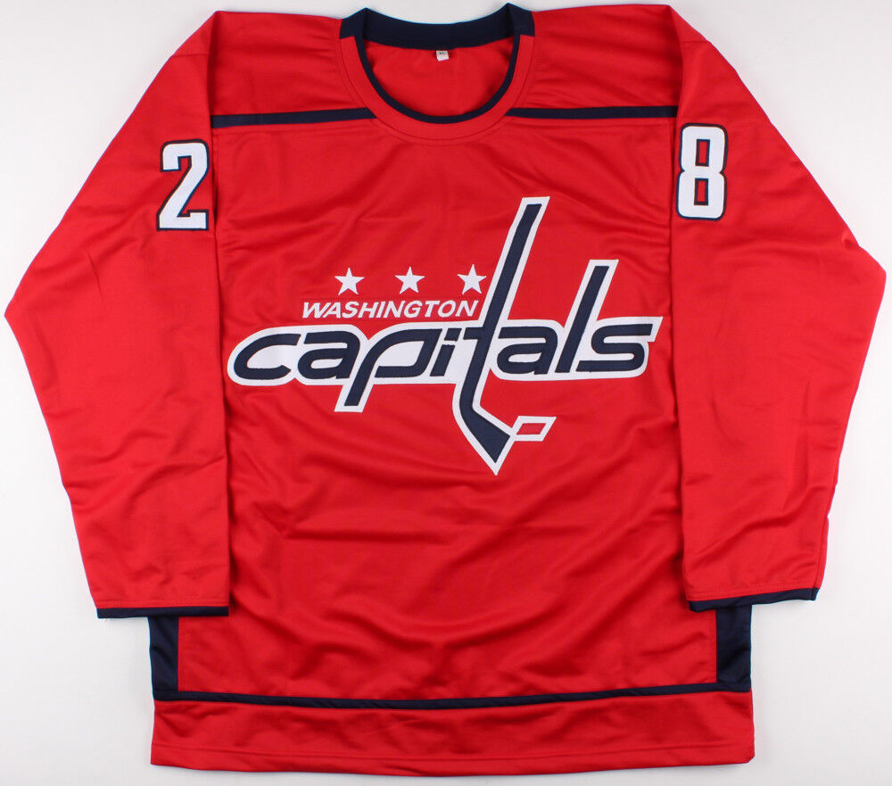 Jakub Jerabek Signed Capitals Jersey (Beckett COA) Washington Defenseman