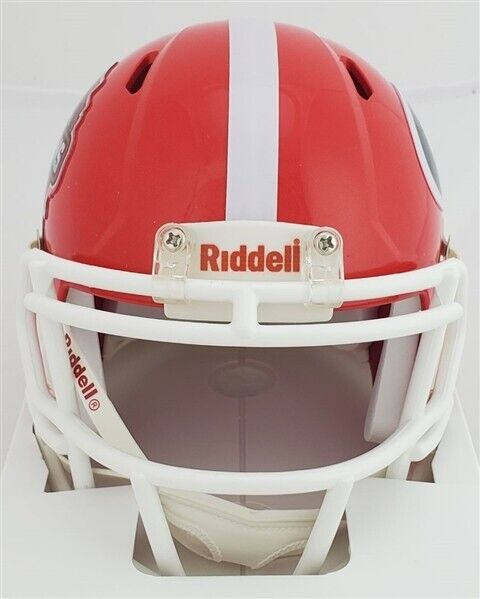 Jordan Davis Signed Georgia Bulldogs Mini Helmet (JSA COA) 2021 National Champs