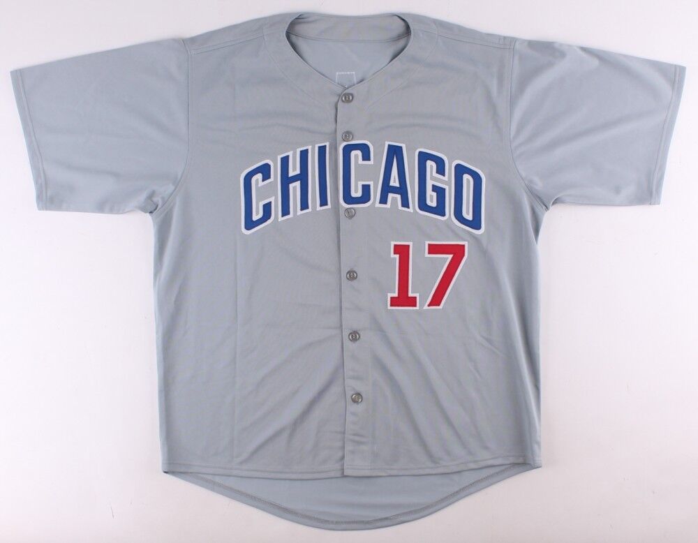 Mark Grace Signed Gray Road Cubs Jersey (JSA COA) 16xGold Glove / 3x All Star 1B