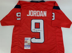 Brevin Jordan Signed Houston Texans Jersey (JSA COA) 2021 Draft Pick Tight End