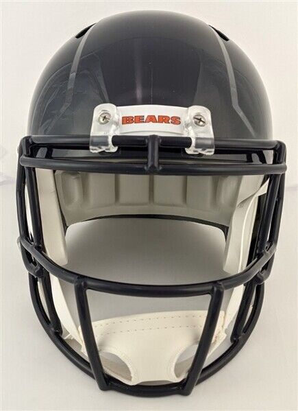 Cole Kmet Signed Bears Full-Size Speed Helmet (Beckett COA) Chicago #1 Pick 2020