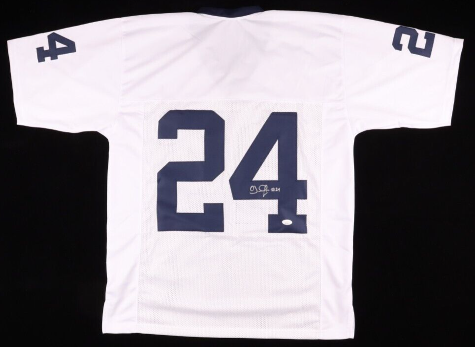 O J McDuffie Signed Penn State Nittany Lions Jersey (JSA COA) Miami Dolphins WR