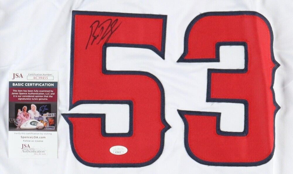 Brendan Donnelly Signed Los Angeles Angels Jersey (JSA COA)2003 All Star Pitcher