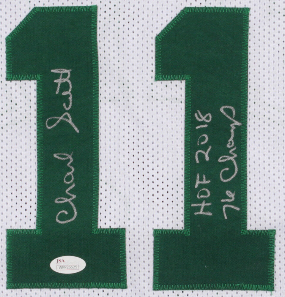 Charlie Scott Signed Celtics Jersey Inscribed "HOF 2018" & "76 Champs" (JSA COA)