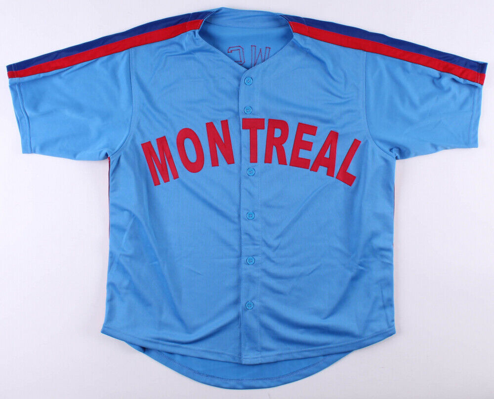Andre Dawson Signed Montreal Expos Jersey (JSA COA) 1977 NL Rookie of the year