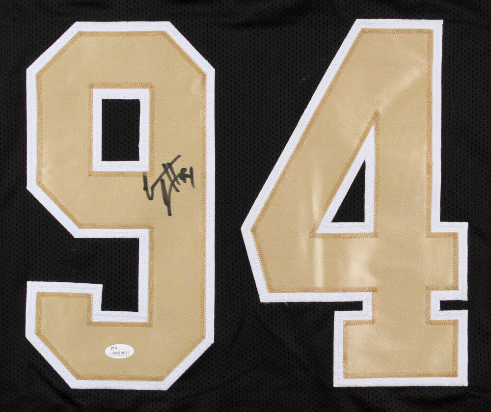 Cameron Jordan Signed New Orleans Saints Black Jersey (JSA COA) 3×Pro Bowl D.E.