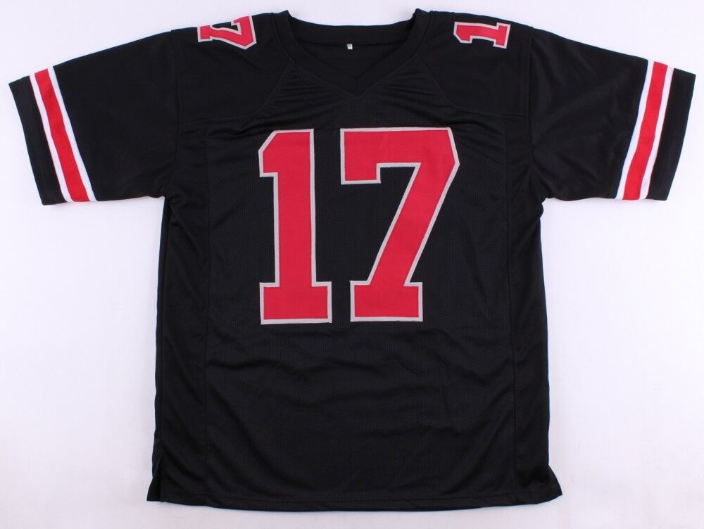 Jalin Marshall Signed Ohio State Buckeyes Jersey (JSA) N.Y.Jets Wide Receiver