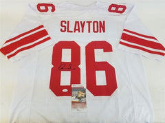 Darius Slayton Signed New York Giants Jersey (JSA COA) 2019 5th Rd Draft Pk WR