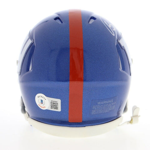 Brian Daboll Signed New York Giants Mini Helmet (Beckett) 2022, 2023 Head Coach
