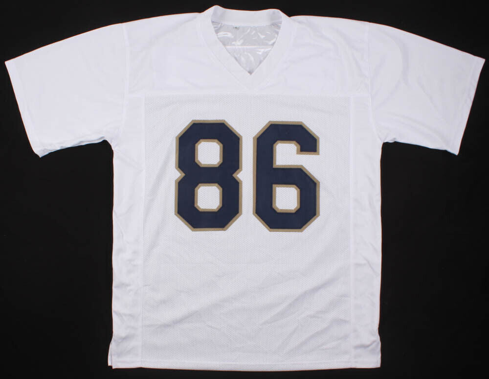 Alize Mack Signed Notre Dame Fighting Irish Jersey Inscribed Play Like A Champ