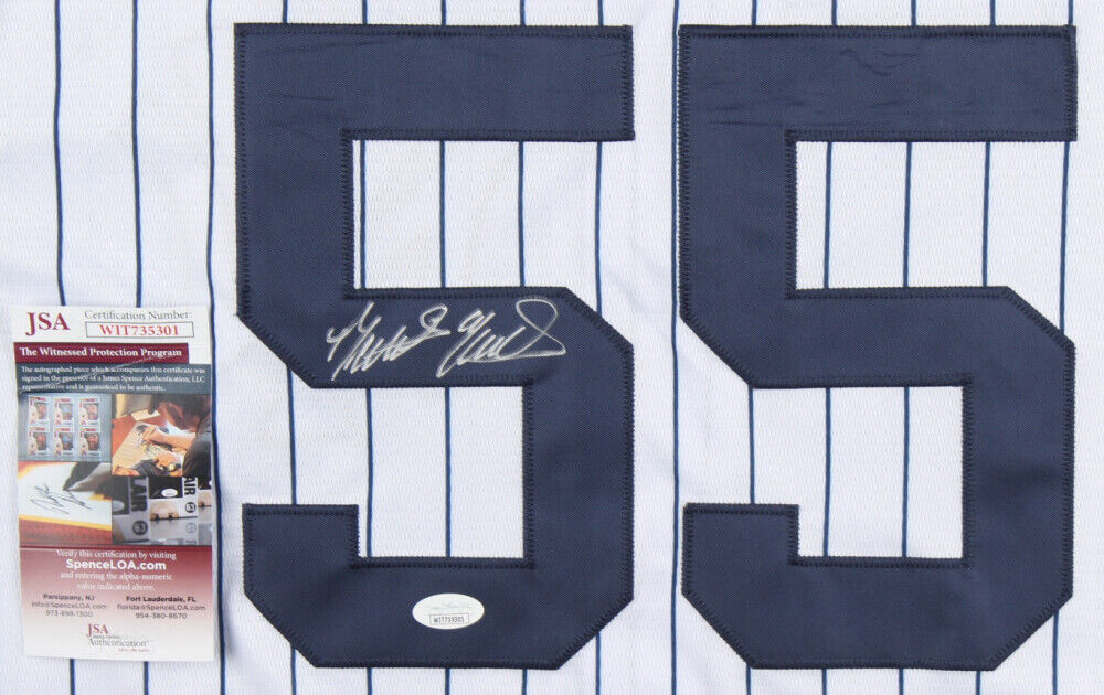 Domingo German Signed New York Yankees Home Jersey (JSA COA) Starting Pitcher