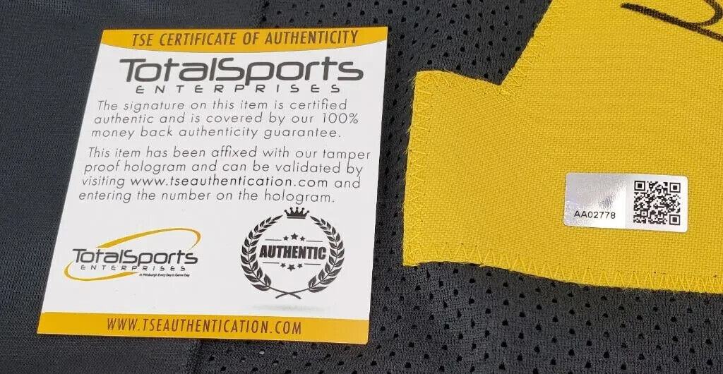 Larry Brown Signed Pittsburgh Steelers Color Rush Jersey (TSE COA) 4xSuper Bowl