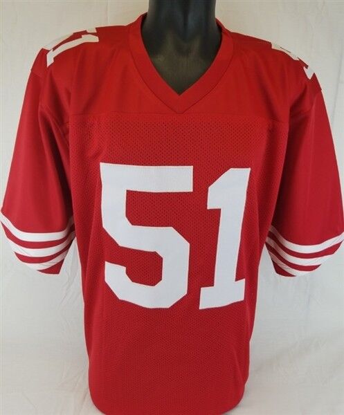 Gerald Hodges Signed San Francisco 49ers Custom Jersey (JSA COA) Linebacker