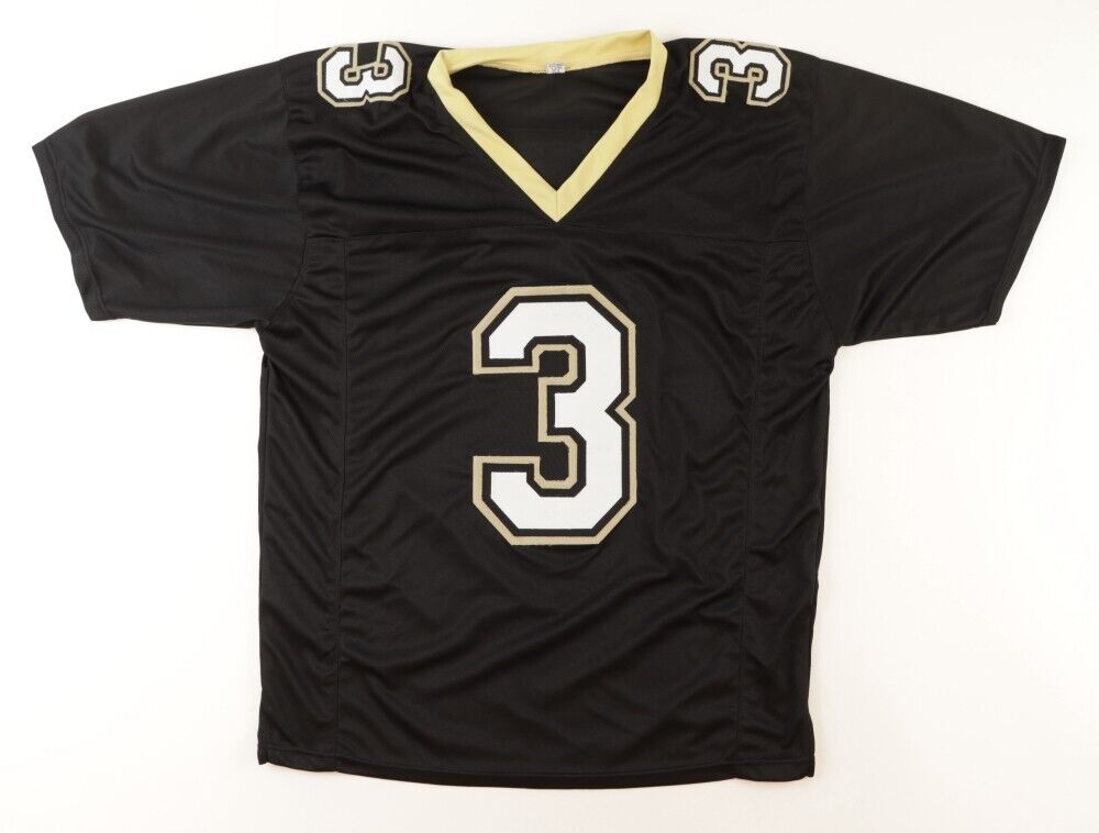 Bobby Hebert Signed New Orleans Saints Jersey Inscribed "Cajun Cannon" (Beckett)
