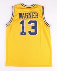 Mo Wagner Signed Michigan Wolverines Jersey (PA COA) Lakers 1st Round Pick 2018