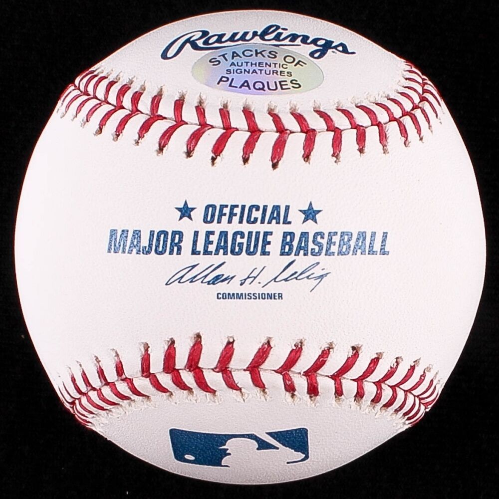 Cleon Jones Signed OML Baseball (SOP COA) 1969 Amazing New York Mets Outfielder