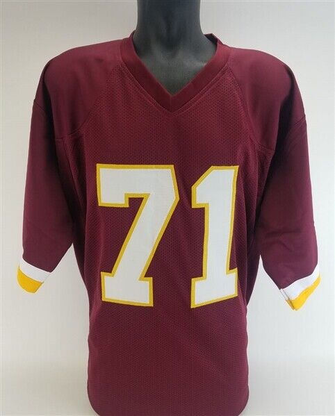Charles Mann Signed Washington Redskins Jersey (JSA COA) 3×Super Bowl Champ D.E