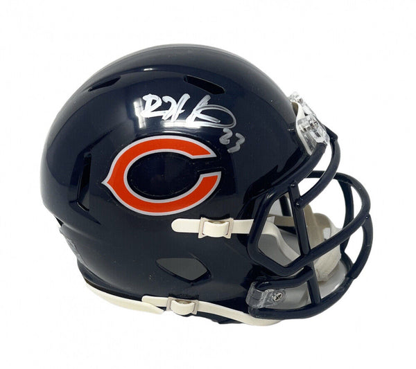 Devin Hester Signed Chicago Bears Speed Mini Helmet (JSA) All Pro Kick –