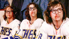 "Slap Shot" Jersey Signed by (5) Hanson Brothers