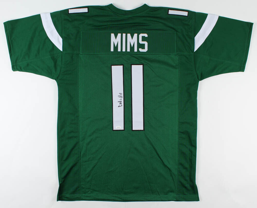 Denzel Mims Signed Jets Jersey (JSA COA) New York's #2 Pick 2020 NFL Draft W.R.
