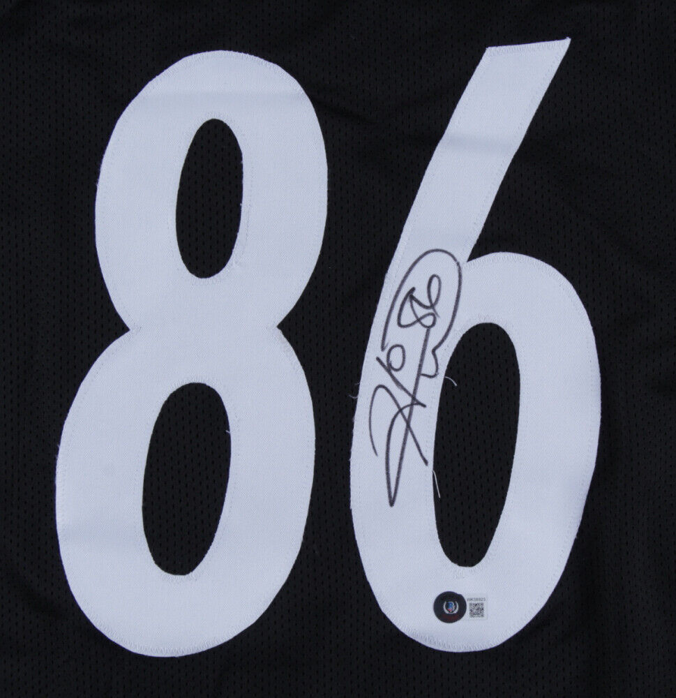 Hines Ward Signed Pittsburgh Steelers Jersey (Beckett COA)  2×Super Bowl Champ