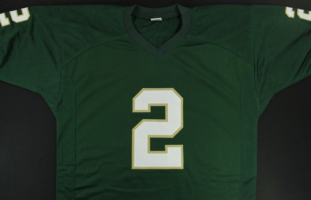 Terrance Williams Signed Baylor Bears Green Jersey (GTSM COA) Dallas Cowboys W.R