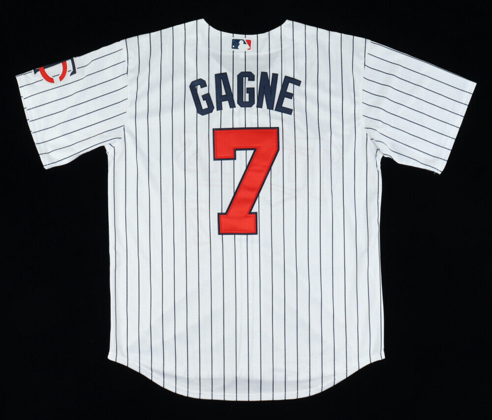 Greg Gagne Signed Minnesota Twin Jersey (Beckett) 2xWorld Series Champ 1987/1991