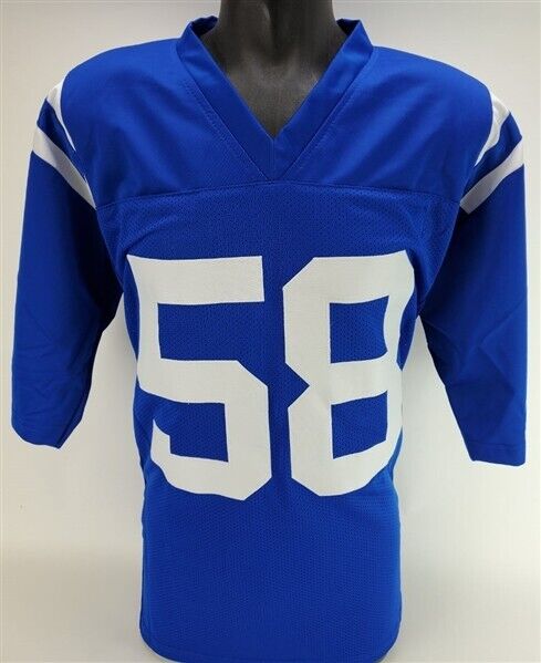 Gary Brackett Signed Indianapolis Colts Jersey (JSA COA) Super Bowl XLI Champion