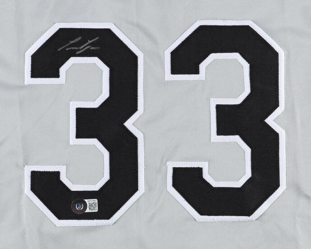 Lance Lynn Signed Chicago White Sox Gray Road Custom Jersey (Beckett Hologram)