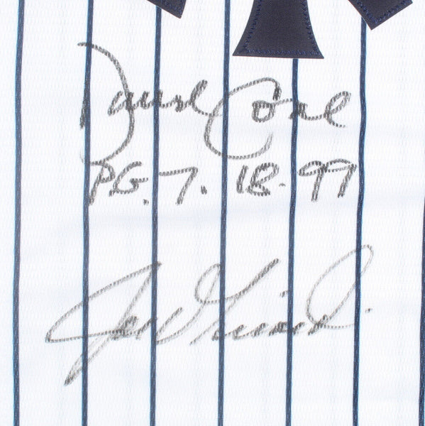 David Cone Signed New York Yankees Jersey Inscribed P.G. 7-18-99 (JSA COA)