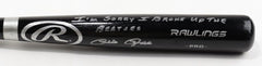 Pete Rose Signed Rawlings Big Stick Bat Inscribed "Sorry I Bet on Baseball" JSA