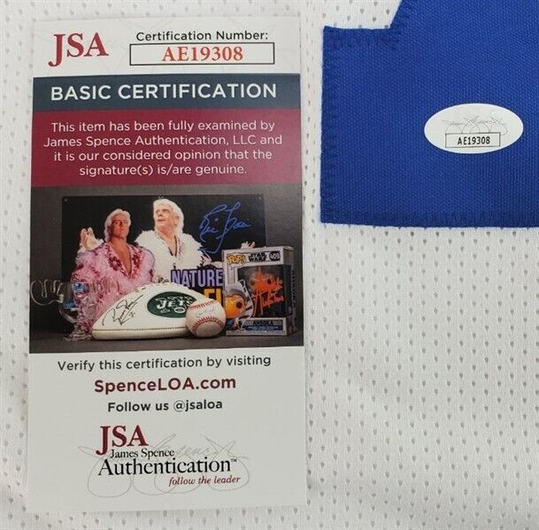 Ed "Too Tall" Jones Signed Cowboys Jersey (JSA COA) Dallas 3xPro Bowl Defsv End