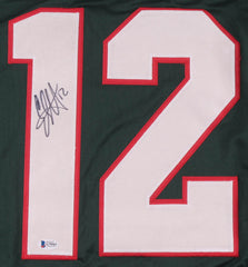 Eric Staal Signed Minnesota Wild  Jersey (Beckett COA) 400+ NHL Goal Scorer