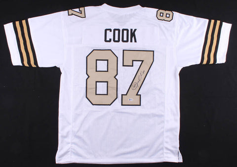 Jared Cook Signed New Orleans Saints Jersey / 2018 Pro Bowl Tight End / Beckett