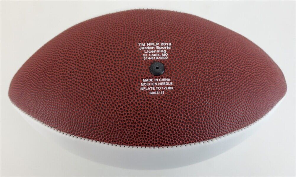 Antoine Winfield Jr. Signed Tampa Bay Buccaneers Logo Football Beckett Hologram