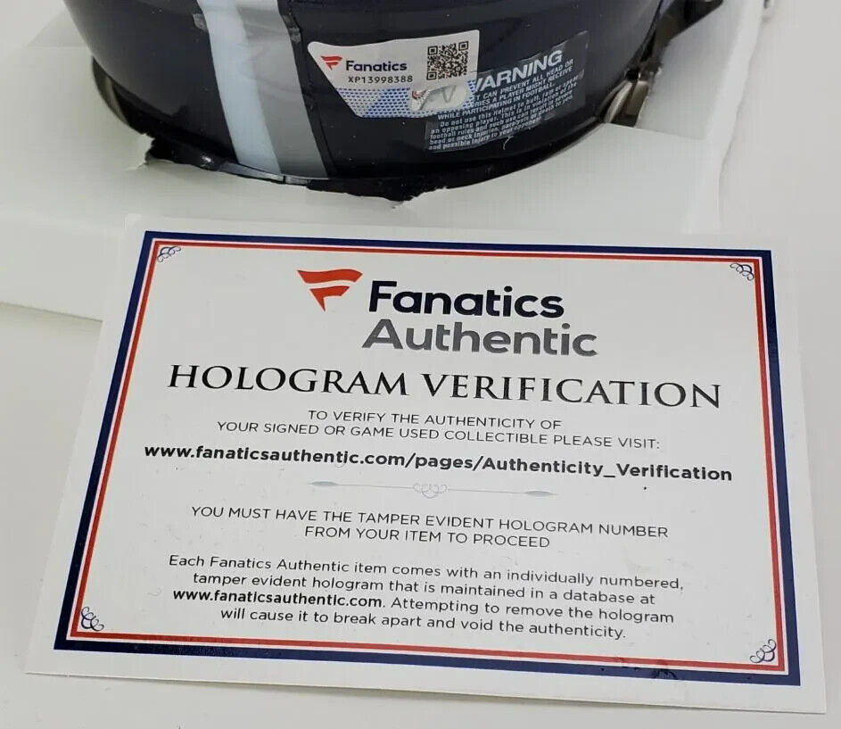 Will Levis Signed Tennessee Titans Speed Mini Helmet (Fanatics) Ex-Kentucky Q.B.