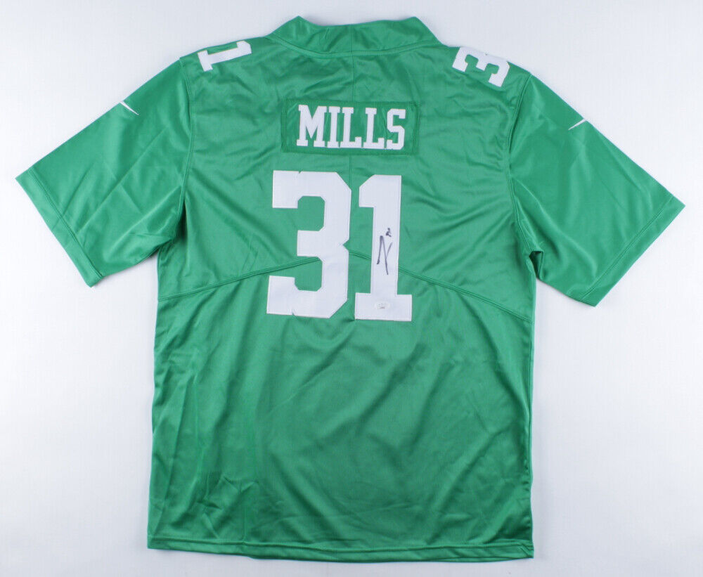 Jalen Mills Signed Philadelphia Eagles Custom Super Bowl LII Jersey JSA COA