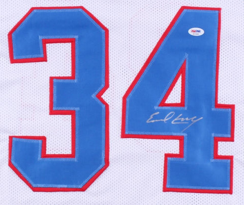 Earl Campbell Signed Houston Oilers Jersey / 5×Pro Bowl R.B. (PSA COA)